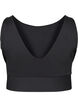 CORE, MID SUPPORT SPORTS BRA - Urheilurintaliivit, Black, Packshot image number 1