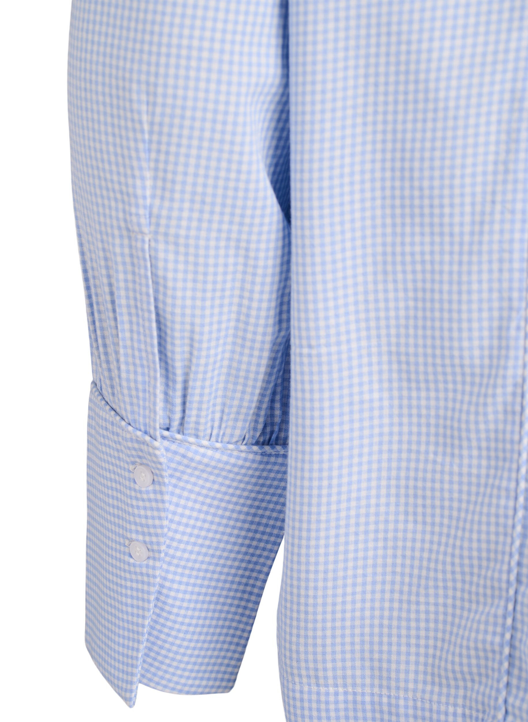 Zizzi A-linjainen ruutupusero, Sininen, Packshot image number 3