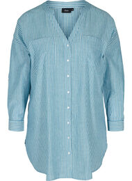 Raidallinen paita 100% puuvillasta, Blue Stripe