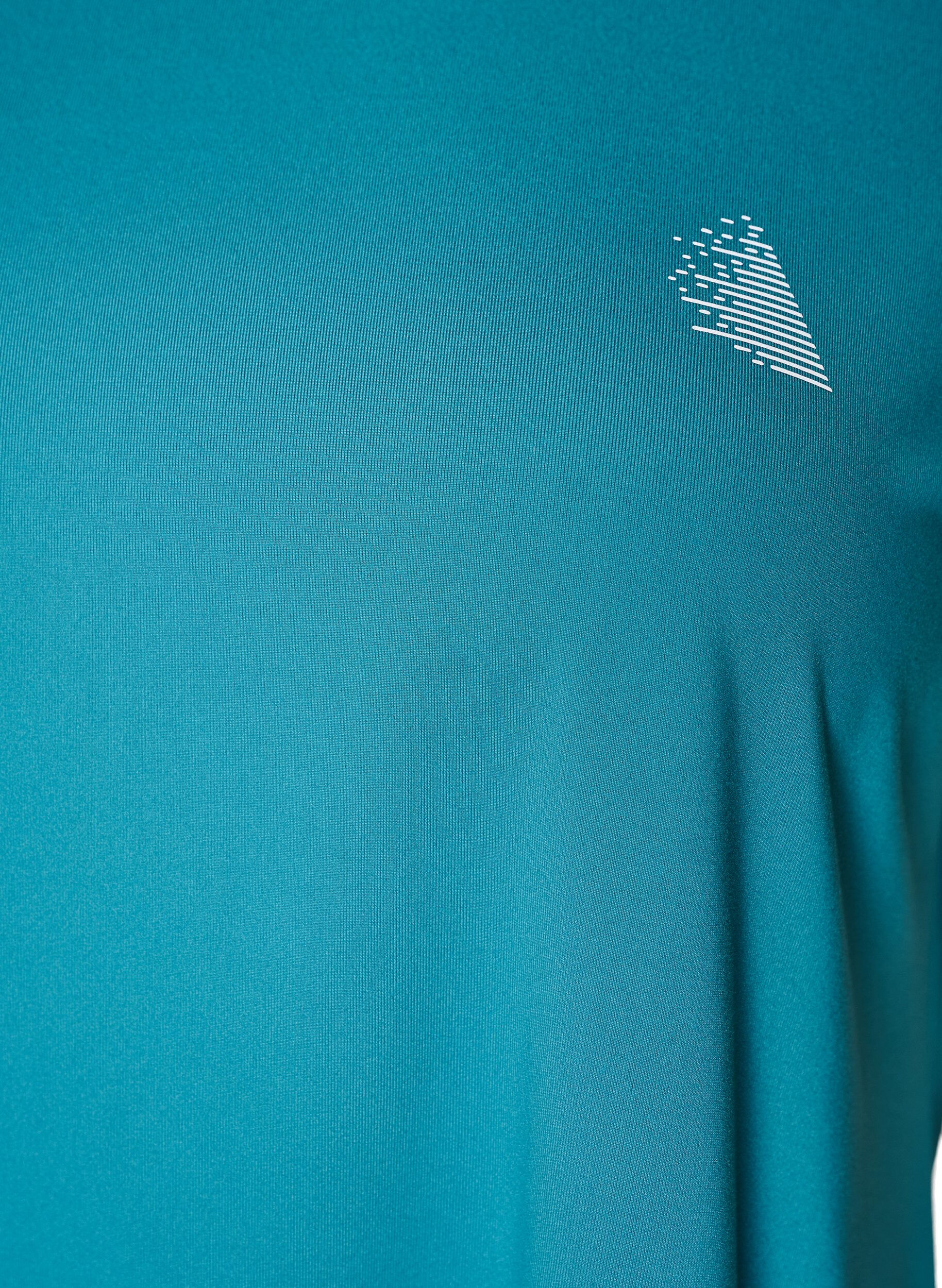 ZizziYksiv&auml;rinen treeni-T-paita, Sininen, Packshot image number 2