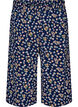 Culottes-housut kuosilla, Sininen, Packshot image number 0