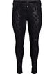 Slim fit -housut käärmeprintillä, Musta, Packshot image number 0