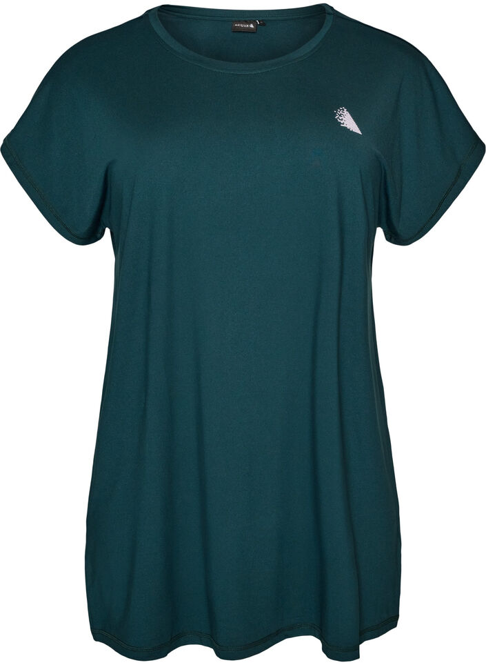Pitk&auml; treenipaita, Vihre&auml;, Packshot image number 0