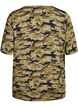 T-paita, jossa TENCEL&trade; Lyocell ja maastokuvio, Vihre&auml;, Packshot image number 1