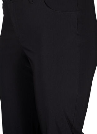 Klassiset housut viskoosisekoitteesta, Black, Packshot image number 2