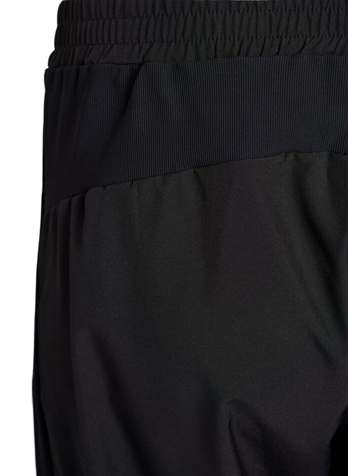 Kevyet treenihousut taskuilla, Musta, Packshot image number 3