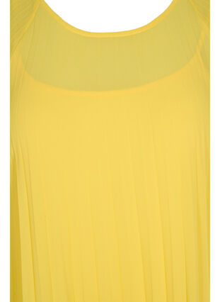 A-mallinen mekko 2/4-hihoilla, Primrose Yellow, Packshot image number 2