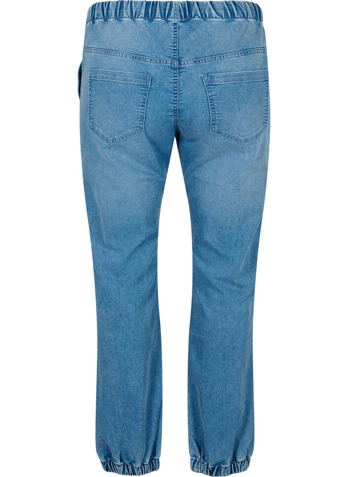 Denimhousut taskuilla, Sininen, Packshot image number 1