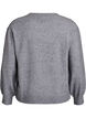Neulepusero nappiyksityiskohdalla, Harmaa, Packshot image number 1