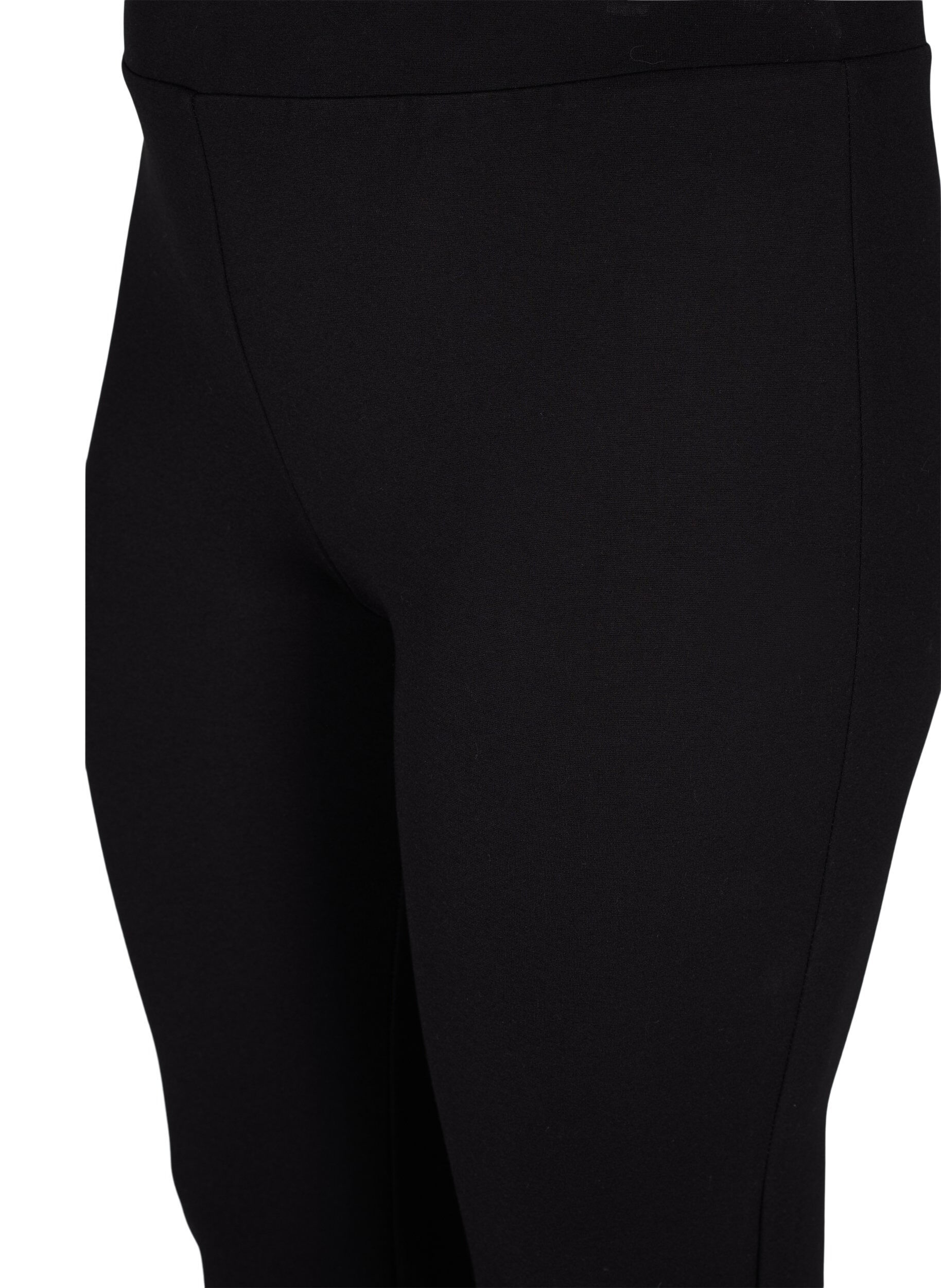 Zizzi Leggingsit vetoketjulla, Black, Packshot image number 2