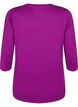 Treeniyl&auml;osa 3/4-hihoilla, Violetti, Packshot image number 1