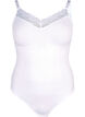 Shapewear-body nauhoilla, Valkoinen, Packshot image number 0