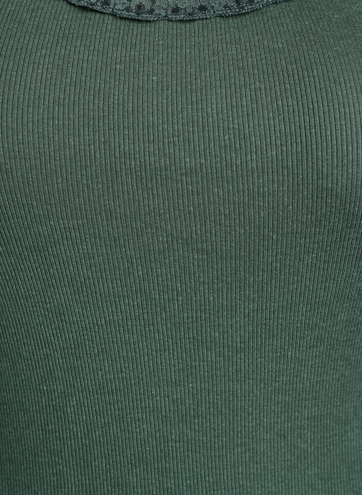 Pitsikoristeinen yl&auml;osa, Vihre&auml;, Packshot image number 2