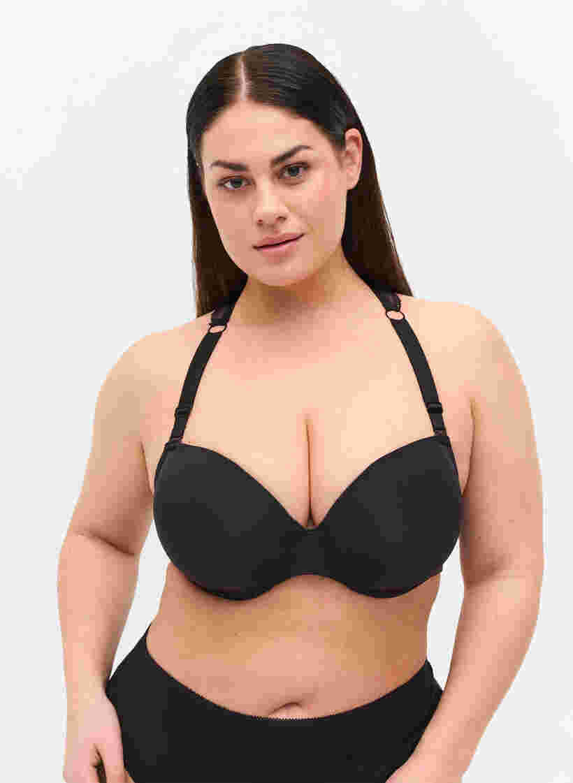 Pitsinen selkäosa rintaliiveihin, Black Lace 2, Model image number 2