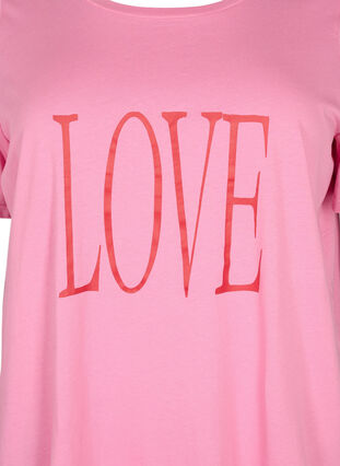 Oversize t-paita printillä, Rosebloom W. Love, Packshot image number 2