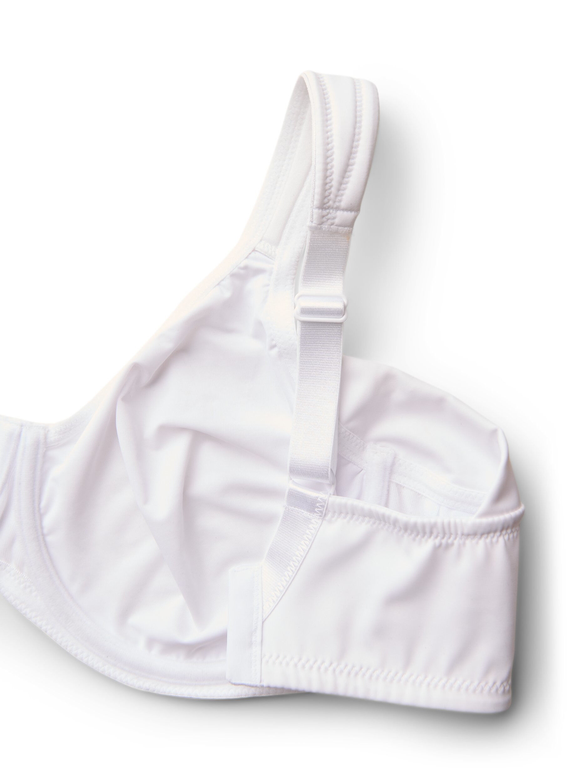 ZizziMukavuusrintaliivit kaarituki ja muotoillut kupit., Valkoinen, Packshot image number 3