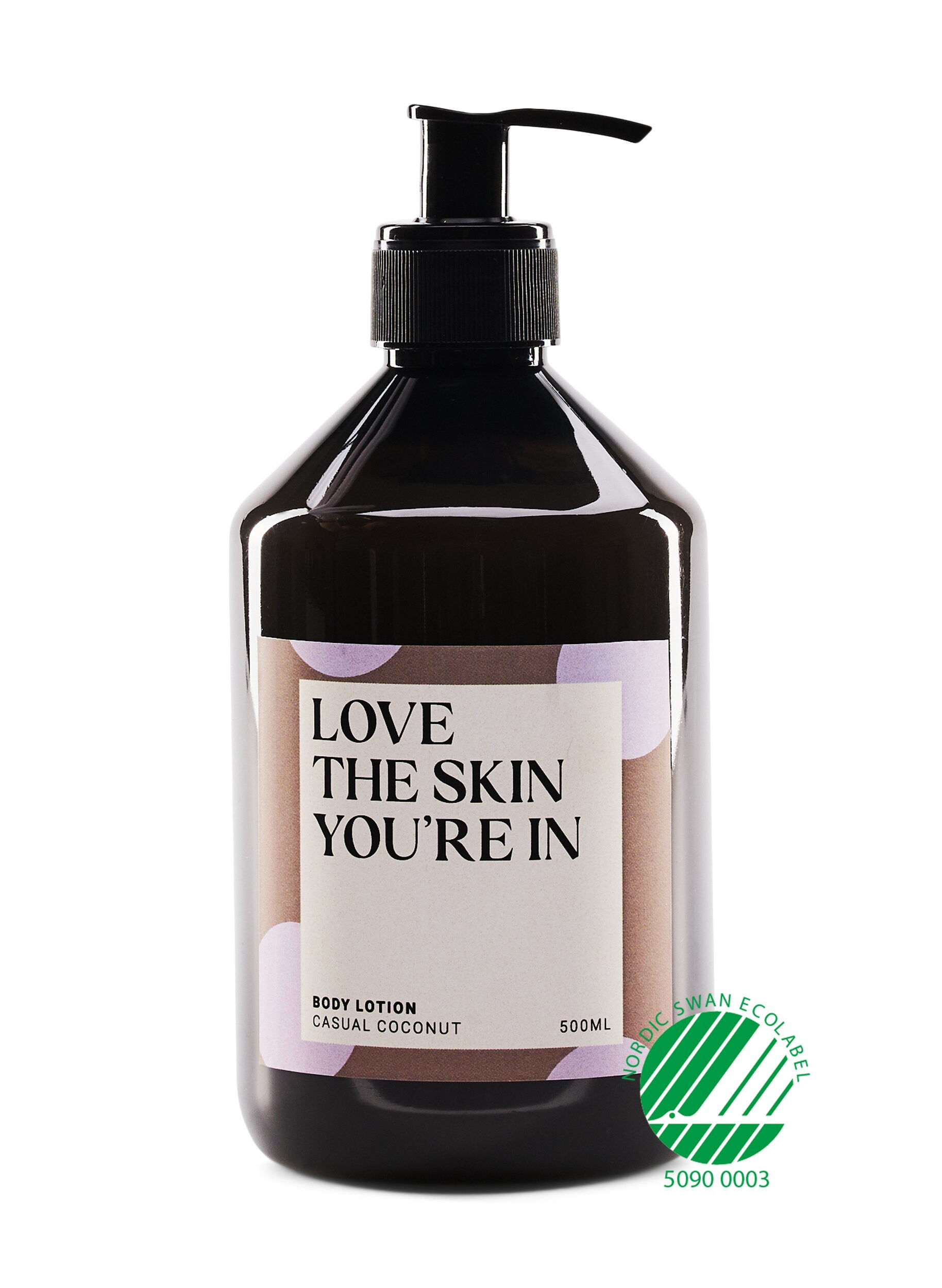 Zizzi Ymp&auml;rist&ouml;merkki Vartalovoide - Nordic Spa 500 ml, Casual Coconut Dots, Packshot image number 0