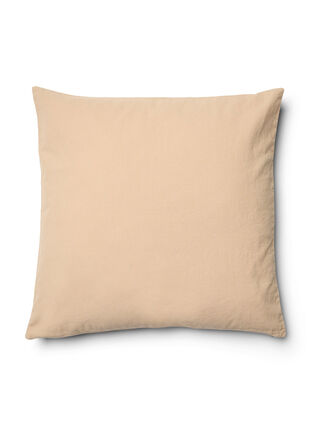 Puuvillainen tyynynpäällinen, Light Taupe, Packshot image number 0
