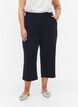 7/8-pituiset housut v&auml;lj&auml;ss&auml; mallissa, Sininen, Model image number 3