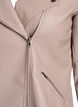 Biker-takki keinonahasta, Beige, Packshot image number 2