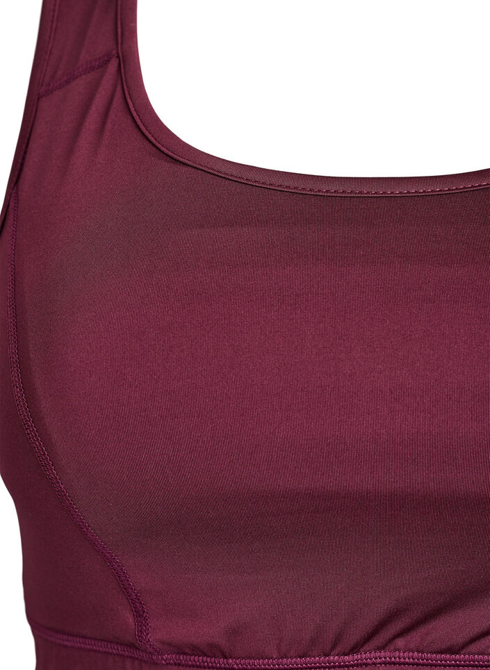 Urheiluliivit racerback-selkäosalla, Punainen, Packshot image number 2