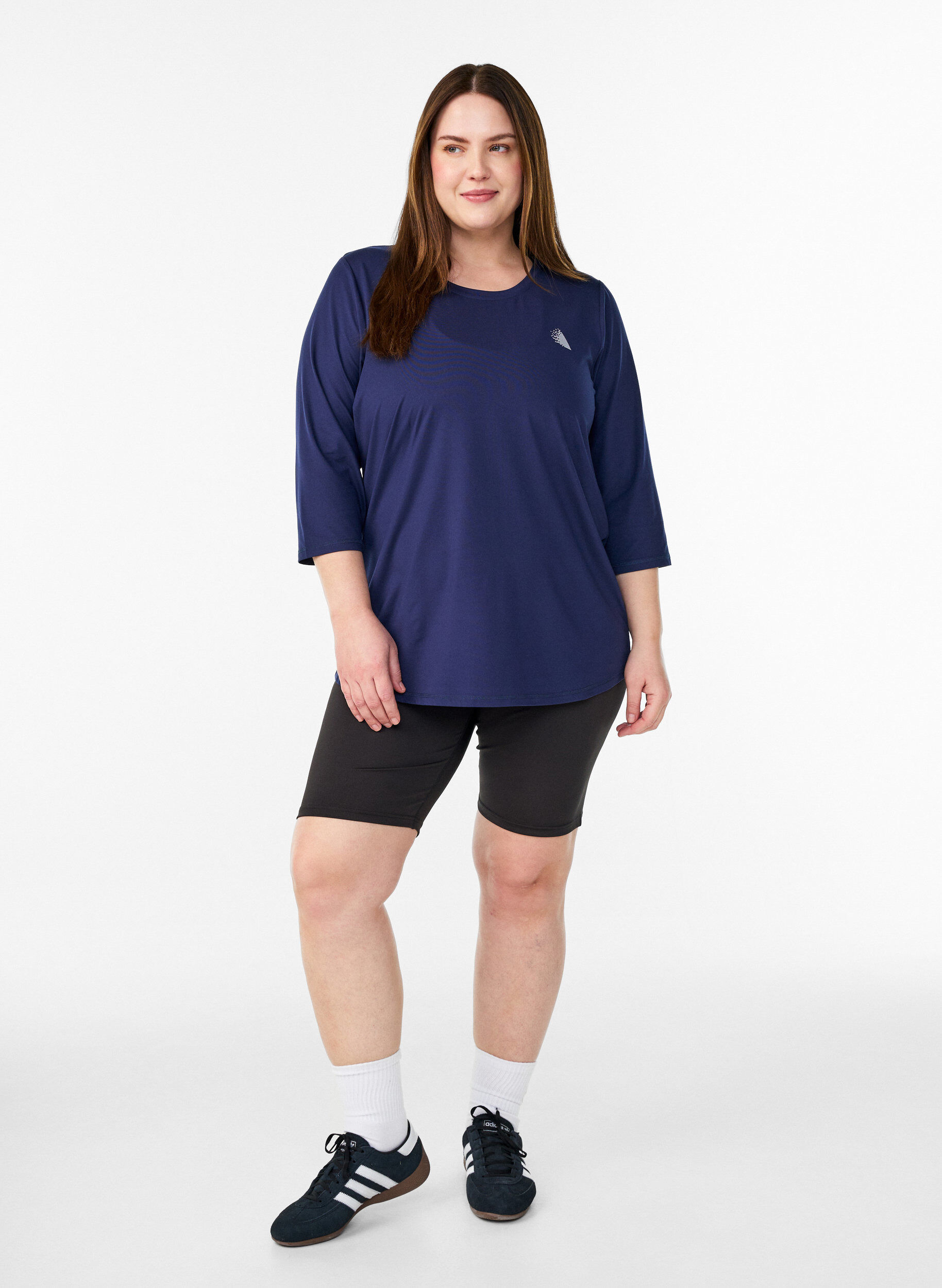 ZizziTreenipusero 3/4-hihoilla, Sininen, Model image number 1
