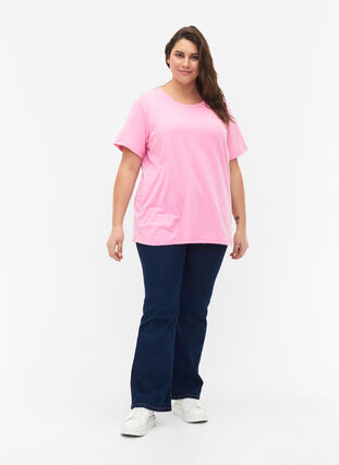 FLASH - T-paita pyöreällä pääntiellä, Begonia Pink, Model image number 2