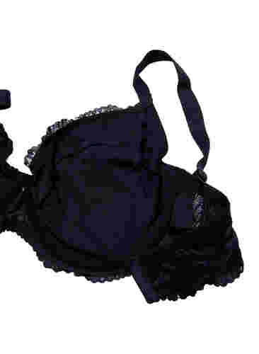 Support the breasts -kaarituelliset-proteesirintaliivit , Black, Packshot image number 3