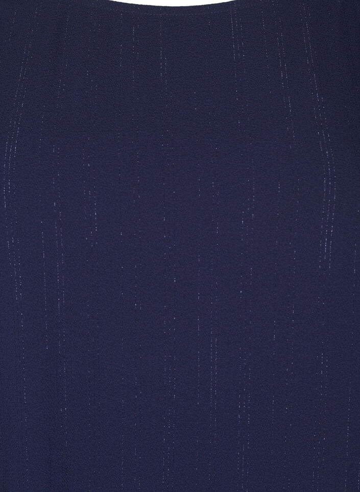 Pusero, jossa on hopeakimalletta, Sininen, Packshot image number 2