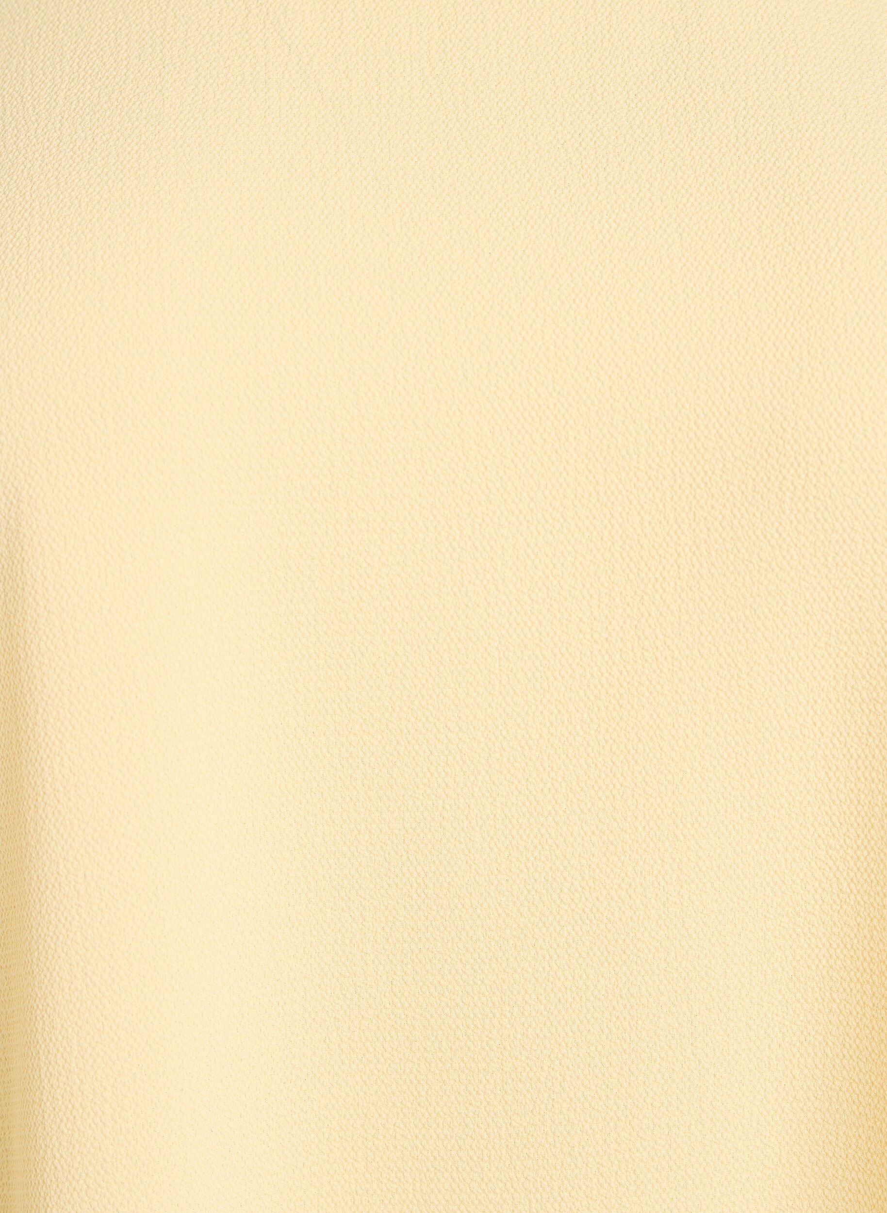 ZizziPusero lyhyill&auml; hihoilla ja py&ouml;re&auml;ll&auml; p&auml;&auml;ntiell&auml;, Keltainen, Packshot image number 2