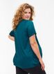 Äitiys t-paita treeniin, Deep Teal, Model image number 1
