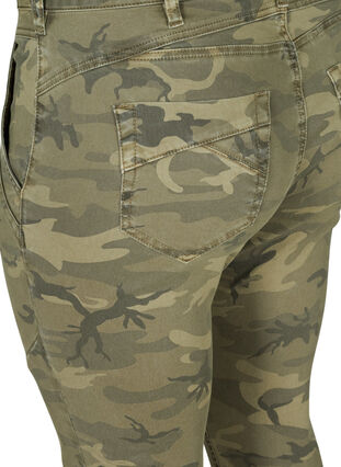 Tyköistuvat housut maastokuosilla, Camouflage, Packshot image number 3