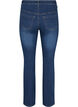 Ellen bootcut -farkut korkealla vy&ouml;t&auml;r&ouml;ll&auml;, Sininen, Packshot image number 1