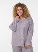 Puuvillainen pyjamapaita rintataskulla, Punainen, Model image number 0