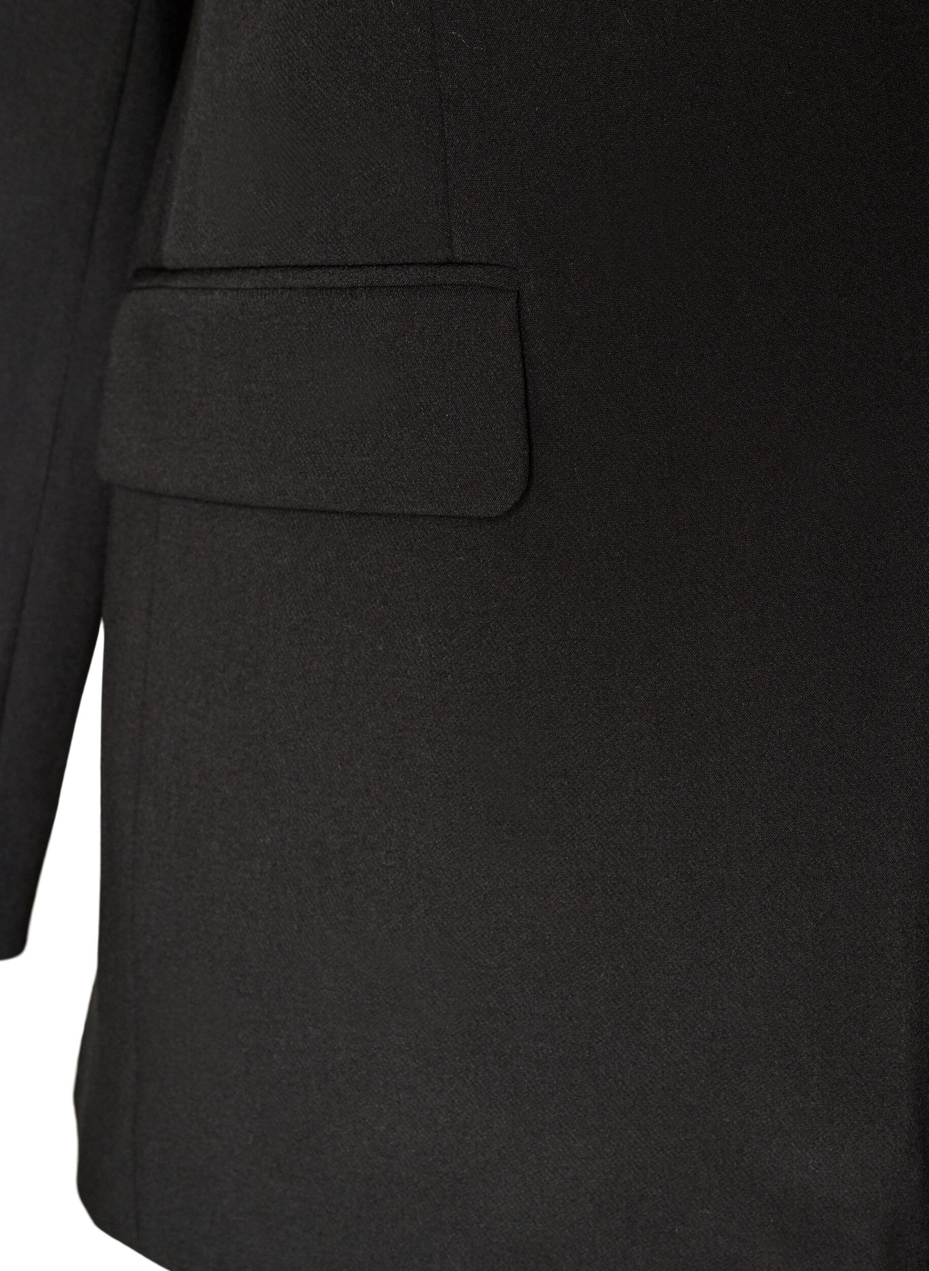 ZizziBleiseri halkiolla takana ja solmimisdetaljilla, Musta, Packshot image number 3