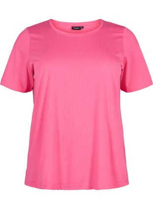 FLASH - T-paita pyöreällä pääntiellä, Hot Pink, Packshot image number 0