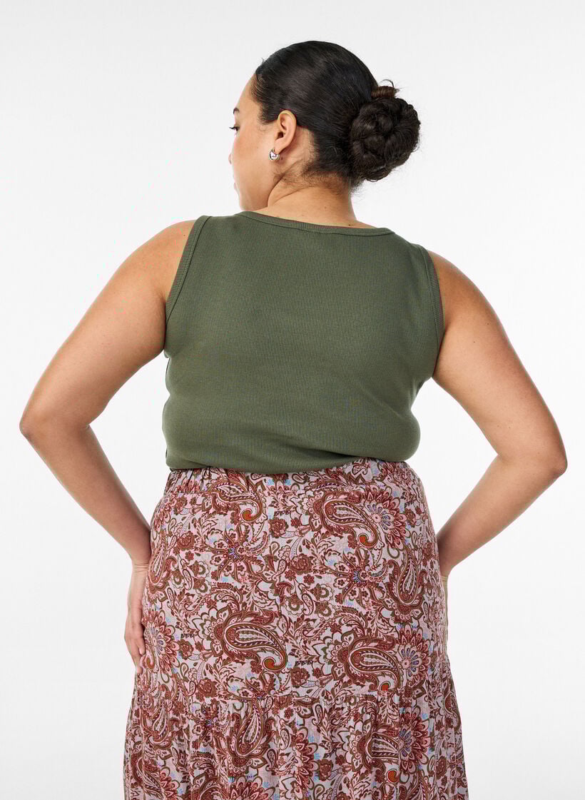 Tyk&ouml;istuva kuvioitu yl&auml;osa, Vihre&auml;, Model image number 2