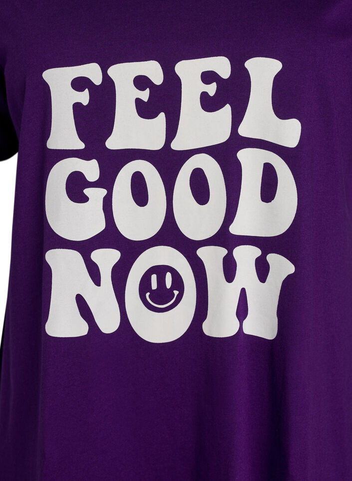 Lyhythihainen y&ouml;paita luomupuuvillaa, Sininen, Packshot image number 2