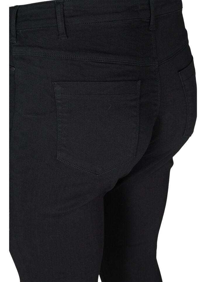 Jeggingsit puuvillasekoitteesta, Black, Packshot image number 3