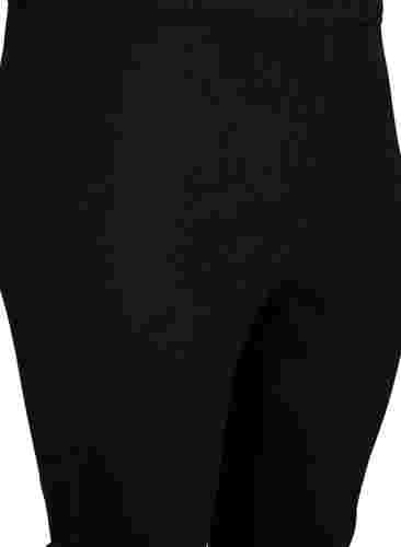 FLASH - Tyköistuvat jeggingsit korkealla vyötäröllä, Black, Packshot image number 2