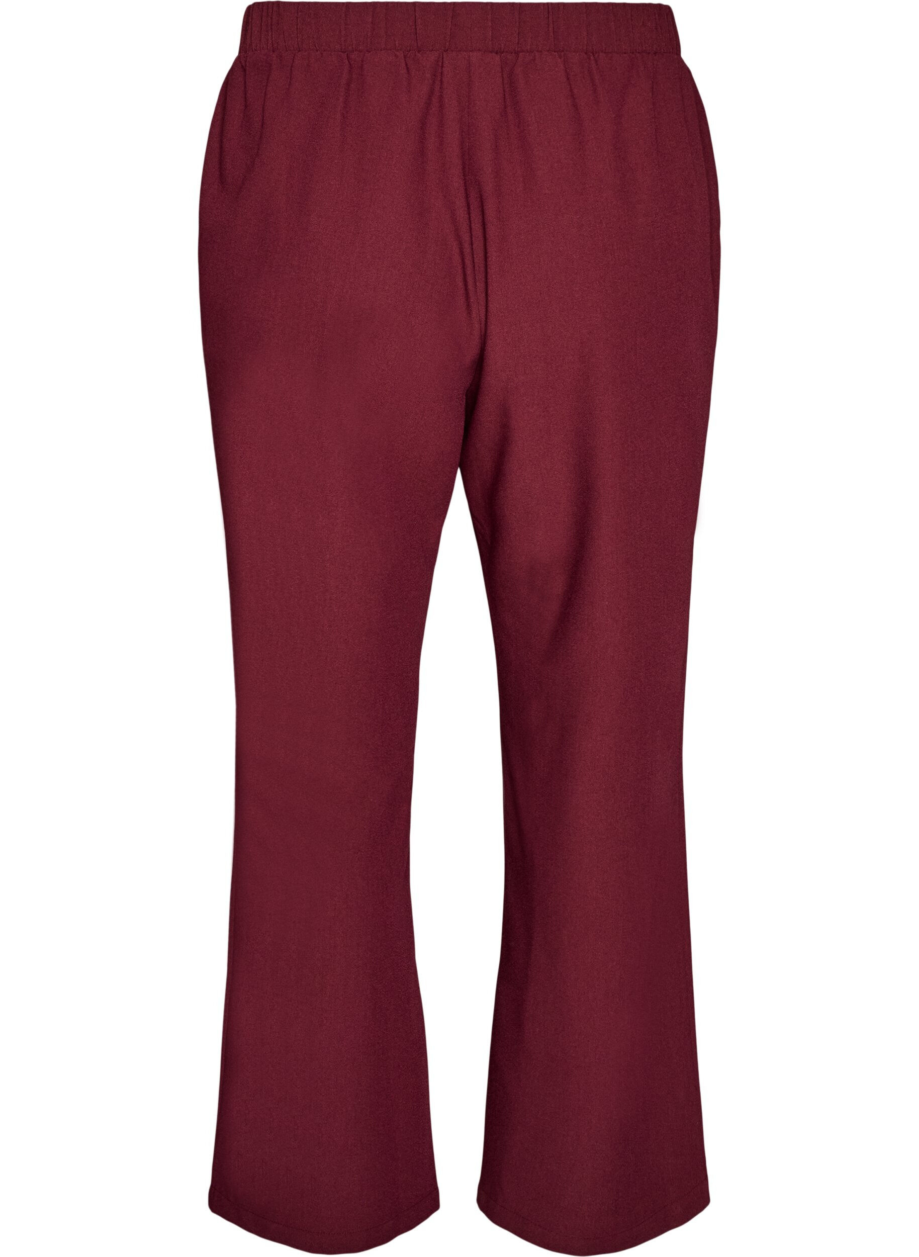 ZizziRennot housut taskuilla, Punainen, Packshot image number 1