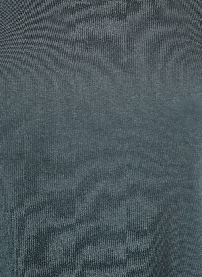 Lyhythihainen t-paita puuvillasekoitteesta, Vihreä, Packshot image number 2