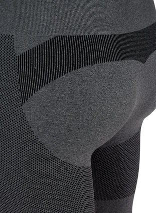 Saumattomat pitkät alushousut, Dark Grey Melange, Packshot image number 3