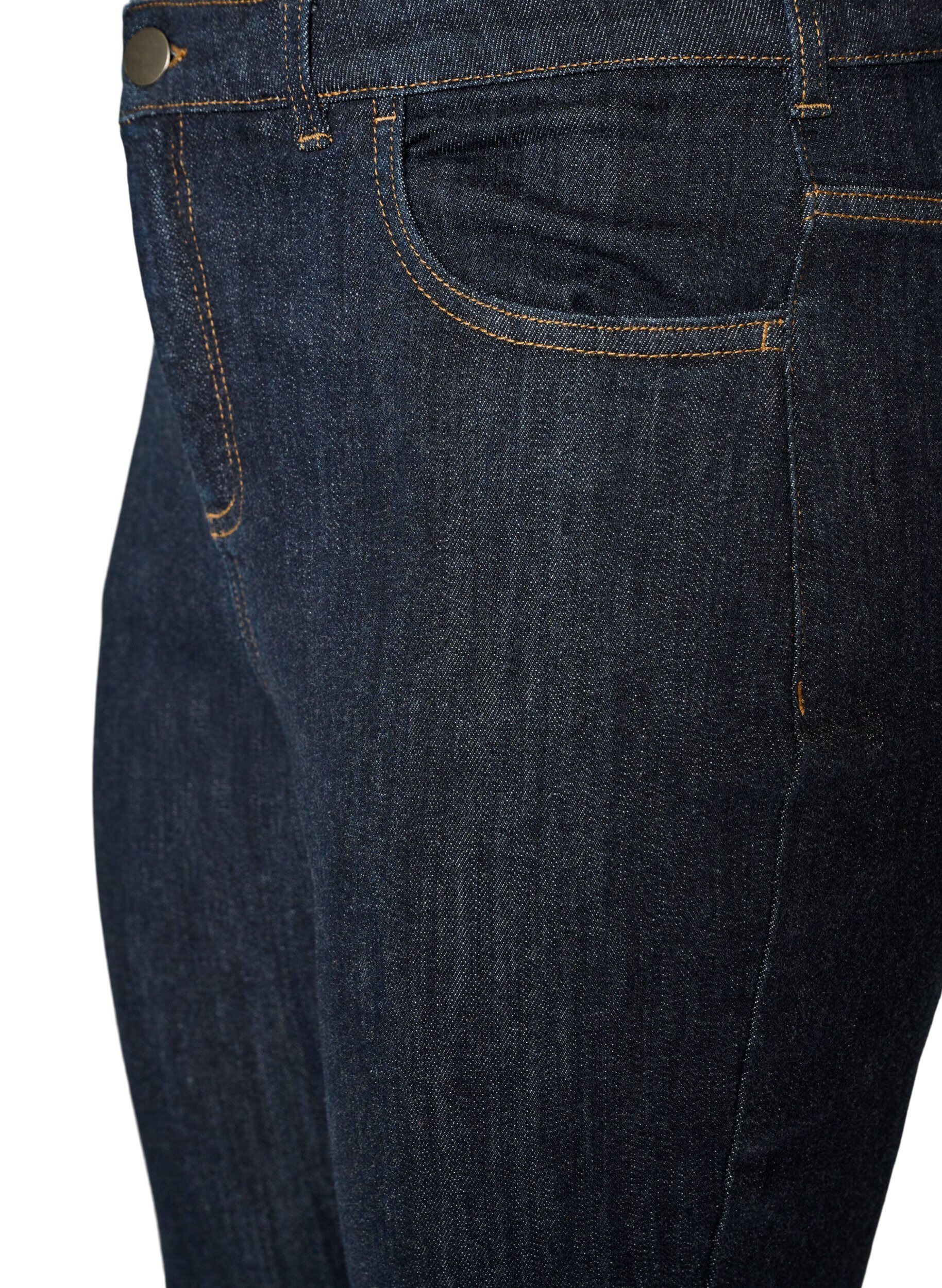 ZizziEllen korkeavy&ouml;t&auml;r&ouml;iset bootcut-farkut, Sininen, Packshot image number 2