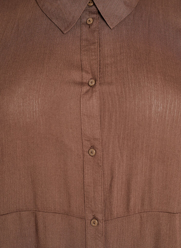 Lyhythihainen midipituinen paitamekko, Vihre&auml;, Packshot image number 2