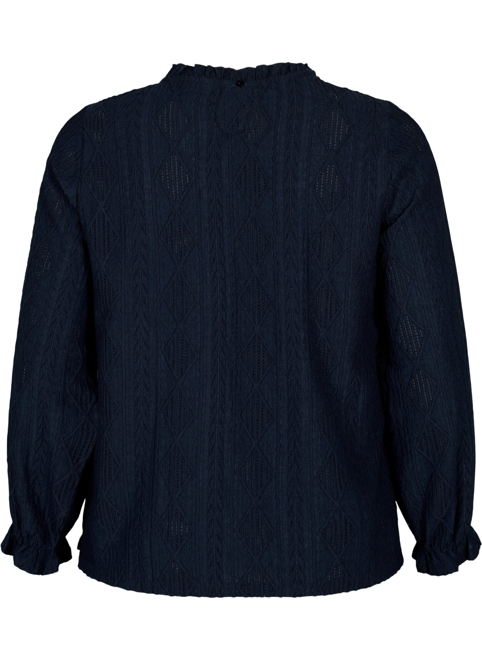 Zizzi Pusero, jossa on r&ouml;yhel&ouml;yksityiskohdat ja s&auml;vy s&auml;vyyn -kuviointi, Night Sky, Packshot image number 1