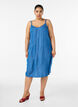 Denim-look -mekko TENCEL&trade; Lyocellista olkaimilla, Sininen, Model image number 1