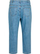 Cropatut korkeavyötäröiset Mille-farkut, Light blue denim, Packshot image number 1