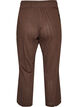 Luomupuuvillaiset pyjamahousut rei&rsquo;itetyll&auml; kirjailulla, Ruskea, Packshot image number 1
