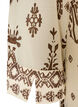 Mekko koristepainatuksella ja r&ouml;yhel&ouml;kauluksella, Beige, Packshot image number 3